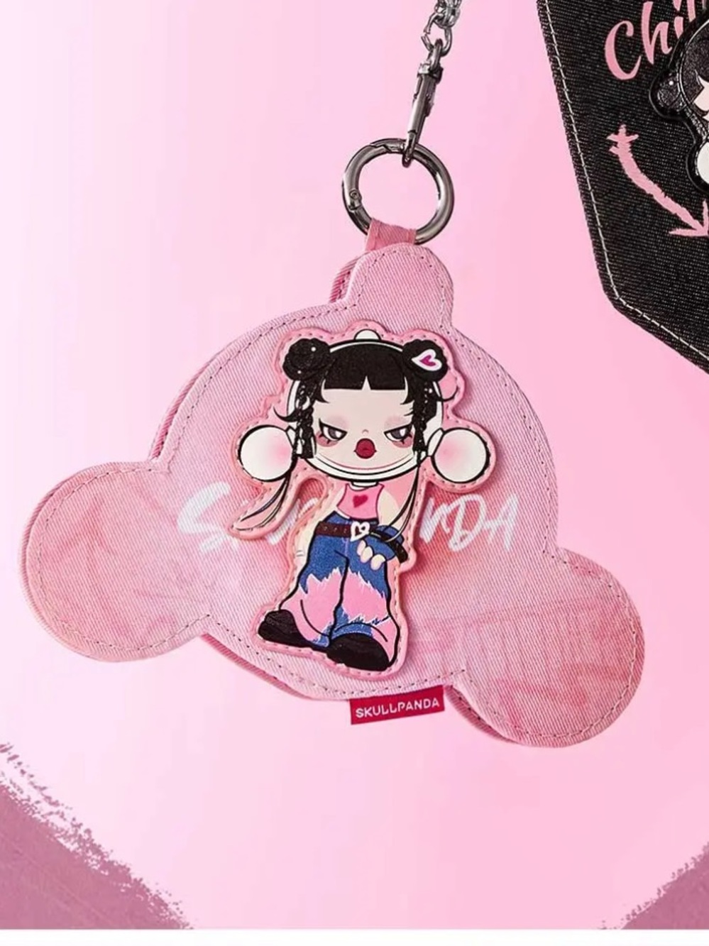 POPMART SkullPanda Mini Bag with chain Strap